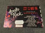 Vintage Concert Ticket Apolo Rock