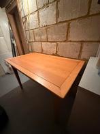 Beukenhouten tafel en 4 stoelen, Huis en Inrichting, Tafels | Eettafels, Ophalen, 100 tot 150 cm, 50 tot 100 cm, Zo goed als nieuw