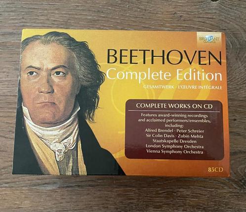 BEETHOVEN - COMPLETE EDITION (85CD-BOX)(BRILLIANT), CD & DVD, CD | Classique, Comme neuf, Autres types, Romantique, Coffret, Enlèvement ou Envoi