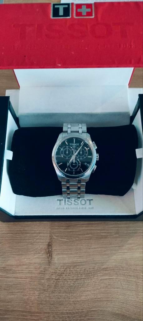 Tissot G10 Chronographes / saffieren glas, Handtassen en Accessoires, Horloges | Heren, Zo goed als nieuw, Ophalen