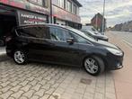 Ford S-Max 2.0TDCI 150pk Titanium VOLLEDIG Navi Leder, Auto's, Monovolume, 4 cilinders, Zwart, Leder