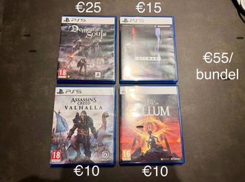Playstation 5 Games bundel beschikbaar voor biedingen