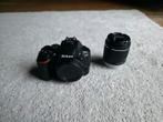 Nikon D5600 met camera tas, Ophalen of Verzenden, Spiegelreflex, Nikon