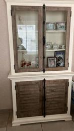 Vitrine kast , twee buffet kasten, 4 salon  tafels., Maison & Meubles, Enlèvement
