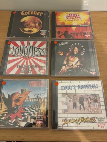 CD - Hard rock/heavy metal beschikbaar voor biedingen