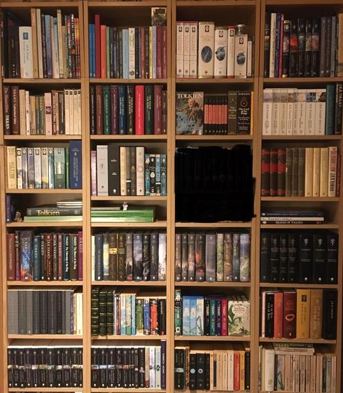 Grote Tolkien bibliotheek 300 boeken Lord of the Rings, Livres, Fantastique, Comme neuf, Enlèvement