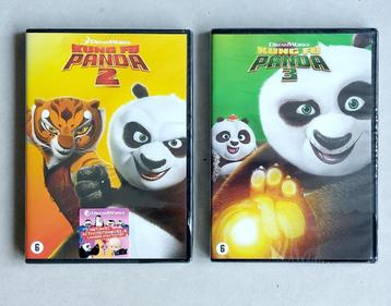 Dvd - Kung Fu Panda 1 + 2 + 3 beschikbaar voor biedingen