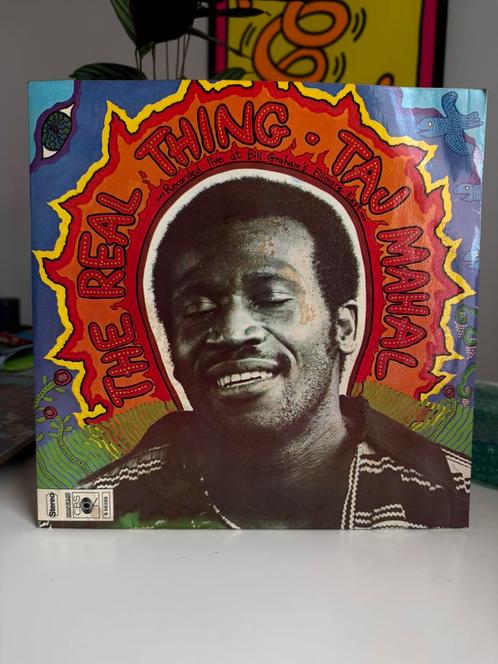 Taj Mahal ‎– The Real Thing 2 x 33T LP CBS ‎– S 66288, Cd's en Dvd's, Vinyl | Jazz en Blues, Gebruikt, Jazz en Blues, 1960 tot 1980
