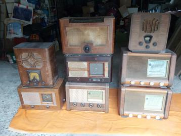 20 mooie oude radio’s en 3 platenspelers, Antiek en Kunst, Ophalen