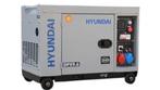NIEUW: HYUNDAI DPX9.6 HEAVY DUTY DIESEL GENERATOR, Doe-het-zelf en Bouw, Aggregaten, Ophalen, Dieselolie, Nieuw, Geluidgedempt