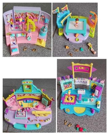 vintage volledige collectie polly pocket turnfest beschikbaar voor biedingen