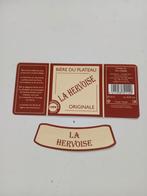 Etiket met 1 reep van Silly LA HERVOISE, Verzamelen, Biermerken, Ophalen of Verzenden