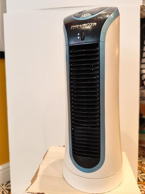 Rowenta : compact ventilator met gebruiksaanwijzing en doos., Elektronische apparatuur, Ventilatoren, Zo goed als nieuw, Ophalen of Verzenden