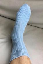 Lichtblauwe sokken, Kleding | Dames, Sokken en Kousen, Sokken en Kniesokken, Blauw, Maat 35 t/m 38, Ophalen of Verzenden