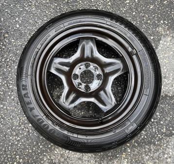 Reserve wiel Fiat Panda, 15 pouces, Pneus et Jantes, 175 mm, Véhicule de tourisme