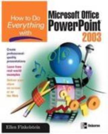 How to Do Everything with Microsoft Office PowerPoint 2003 beschikbaar voor biedingen