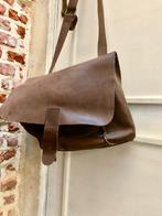 Lederen design tas -Massimo Dutti, Schoudertas, Ophalen of Verzenden, Zo goed als nieuw