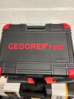 Nieuwe gedore red gereedschapskoffer, Doe-het-zelf en Bouw, Gereedschapskisten, Ophalen of Verzenden, Gevuld, Nieuw