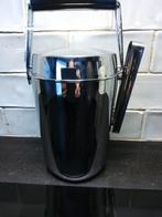 INOX THERMOS IJSBLOKJESEMMER MET DEKSEL EN IJSBLOKJESTANG, Huis en Inrichting, Ophalen of Verzenden, Zo goed als nieuw