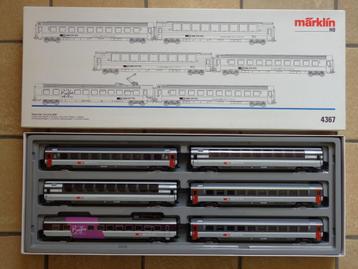Marklin ho SBB CFF FFS Coffret 4367 'EUROCITY'. beschikbaar voor biedingen