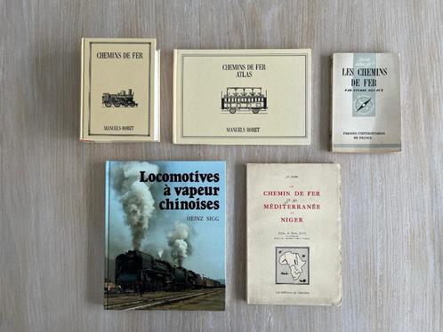 Boeken over spoorwegen (Franstalig), Livres, Transport, Utilisé, Train, Enlèvement ou Envoi