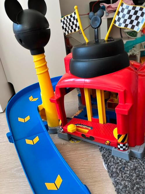 Garage van Mickey en zijn vrienden Topstart, Kinderen en Baby's, Speelgoed | Speeltafels, Zo goed als nieuw