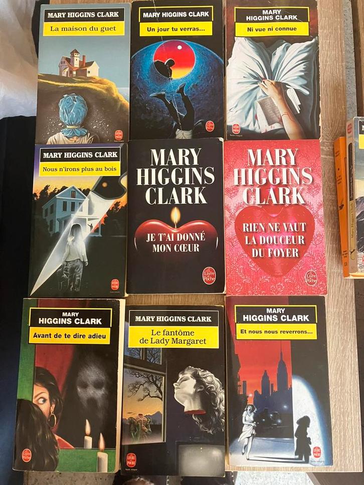 Mary Higgins Clark, Livres, Policiers, Utilisé, Enlèvement ou Envoi