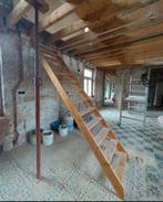 Houten trap, Ophalen, Gebruikt, Trap