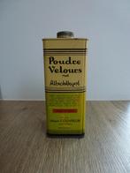 Oude fluwelen poederdoos „Albert Couvreur” (museum), Antiek en Kunst, Ophalen of Verzenden