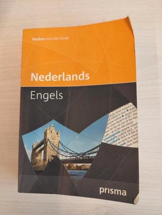 A.F.M. de Knegt - Prisma pocketwoordenboek Nederlands-Engels, Livres, Dictionnaires, Utilisé, Anglais, Enlèvement