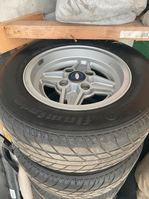 Ford rs velgen 13 inch met banden 5 stuks  capri escort enz, Auto-onderdelen, Banden en Velgen, Band(en), 13 inch, Ophalen