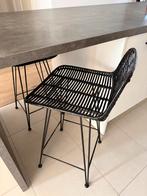 Set van 2 barstoelen - HK Living, Huis en Inrichting, Ophalen, Gebruikt