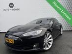 Tesla Model S 85 Performance Leer Panoramdak Stoelverwarming, Auto's, Automaat, Achterwielaandrijving, Gebruikt, Zwart