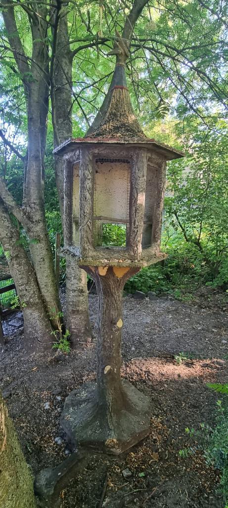 (Tuin)Ornament - vogelhuisje/volière/duiventil - 2 m hoogte, Tuin en Terras, Vogelhuisjes en Vogelbaden, Gebruikt, Ophalen