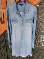 Jeanse jurk, Kleding | Dames, Maat 34 (XS) of kleiner, Blauw, Onder de knie, Zo goed als nieuw