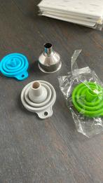 Set van kleine trechtertjes., Enlèvement ou Envoi, Neuf, Autres matériaux, Couverts en vrac