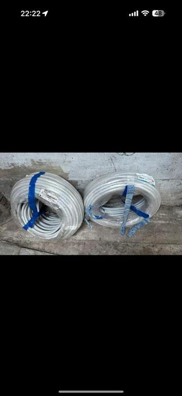 2x 100m Flexkabel 3G4 – H07V-U – 20 mm –NIEUW – Krachtstroom beschikbaar voor biedingen