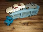Dinky Toys transporter Bedford Pullmore. 2cv, Ford mustang, Ophalen of Verzenden, Gebruikt, Dinky Toys