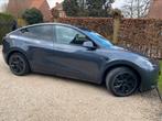 Tesla model Y. 4x4, long range, trekhaak, antraciet, Auto's, Zwart, Zwart, Leder, Elektrisch