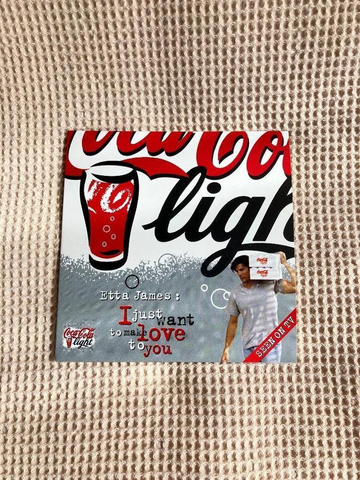 Coca Cola Light CD 1997 Etta James, Verzamelen, Merken en Reclamevoorwerpen, Zo goed als nieuw, Overige typen, Ophalen of Verzenden