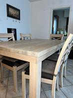 Eettafel + 4 stoelen, + kleine salontafel, Huis en Inrichting, Overige Huis en Inrichting, Ophalen of Verzenden