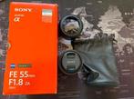 Sony fe55mm zeis f/1.8, Ophalen of Verzenden, Zo goed als nieuw