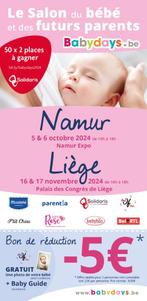 Babydays Liege 16-17 novembre 2024, Nieuw, Ophalen of Verzenden, Luchtbanden, Kinderwagen