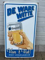 Emaille reclamebord hoegaarden, Ophalen, Zo goed als nieuw, Reclamebord