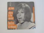 barbra streisand my man 7" 1965, CD & DVD, Vinyles Singles, 7 pouces, Pop, Utilisé, Enlèvement ou Envoi