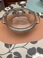 Glazen ovenschotels, Ophalen