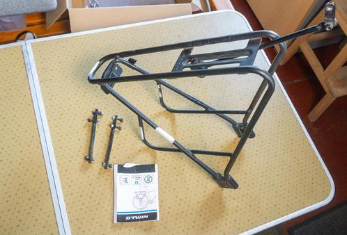 Bagagedrager fiets fietsrek Btwin 900 ultralicht, Fietsen en Brommers, Fietsaccessoires | Fietsenrekken, Zo goed als nieuw, Ophalen of Verzenden