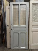 Vintage hoge dennendeuren geverfd, Ophalen, Gebruikt, 215 cm of meer, Binnendeur