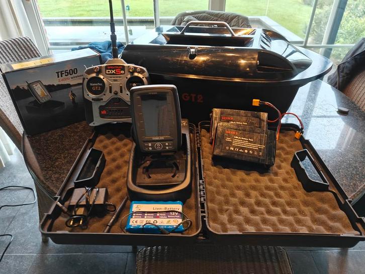 Nanotec GT2 met toslon tf500, Watersport en Boten, Hengelsport | Karpervissen, Gebruikt, Complete set, Ophalen