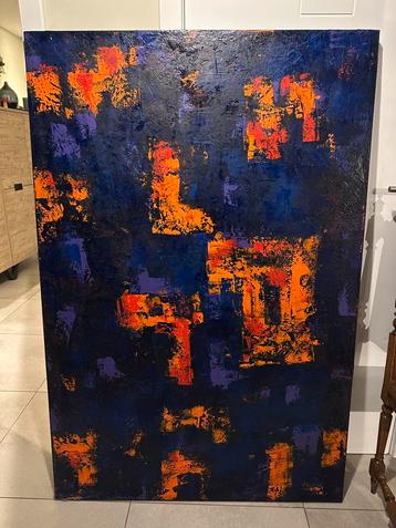 Uniek Handgemaakt Kunstwerk – Moderne Abstracte Stijl, Enlèvement
